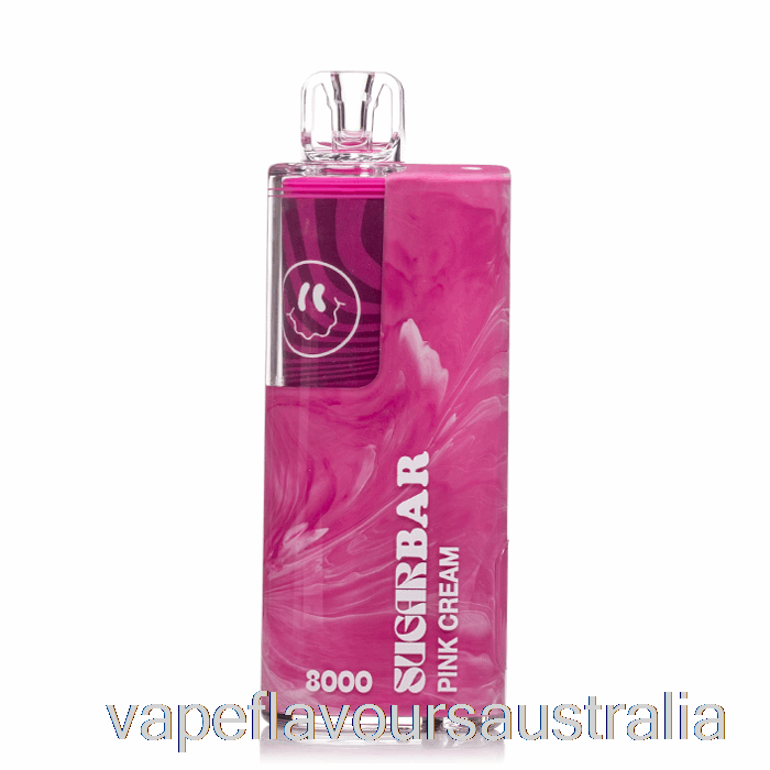 Vape Australia Sugar Bar SB8000 Disposable Pink Cream